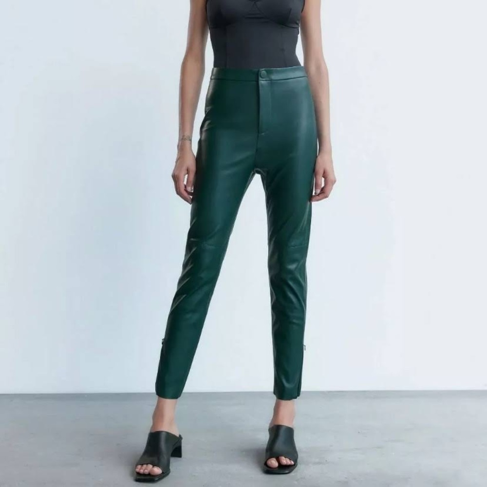 NWT ZARA | Faux leather pants